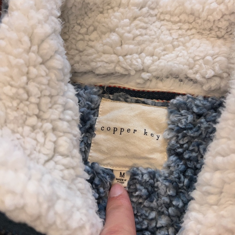 Copper Key Fuzzy Pullover - Picture 3 of 4